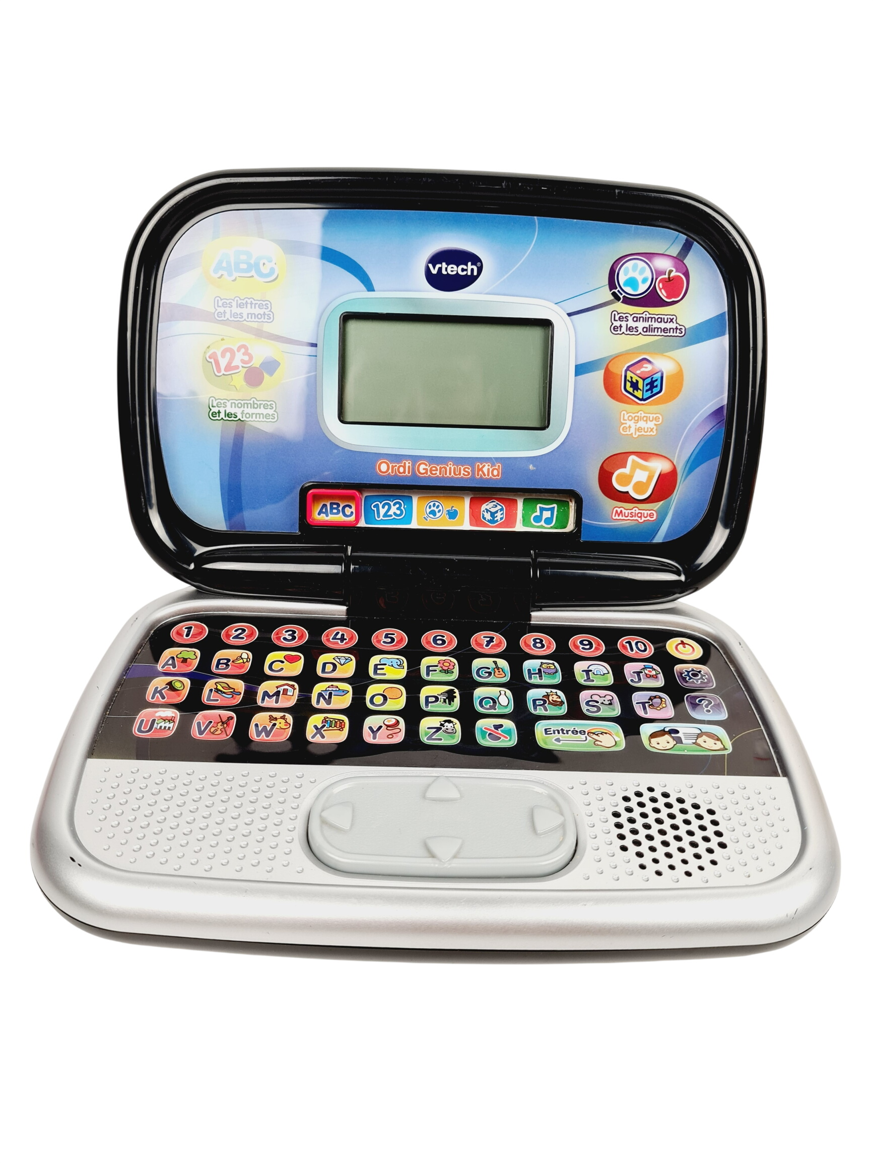 Jeu d'éveil - Ordi Genius Kid - Noir - Vtech - 3 ans + Bon état -  reconditionné disponible sur Label Emmaüs